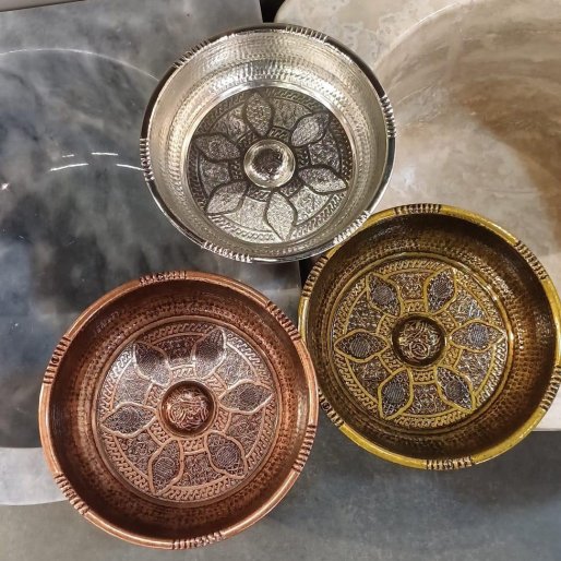 Медные чаши для ванн